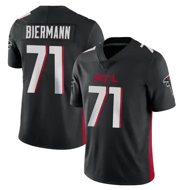 Kroy Biermann Men's Limited Black Atlanta Falcons Vapor Untouchable Jersey
