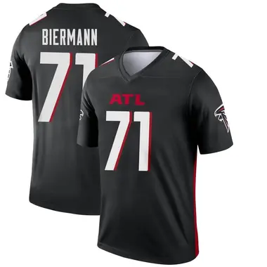Kroy Biermann Youth Legend Black Atlanta Falcons Jersey