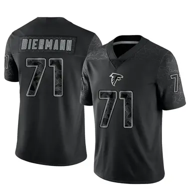 Kroy Biermann Youth Limited Black Atlanta Falcons Reflective Jersey