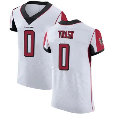 Kyle Trask Men's Elite White Atlanta Falcons Jersey