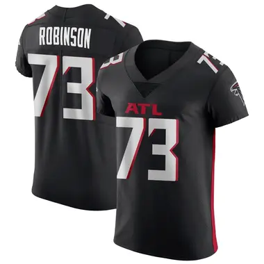 Layden Robinson Men's Elite Black Atlanta Falcons Alternate Jersey