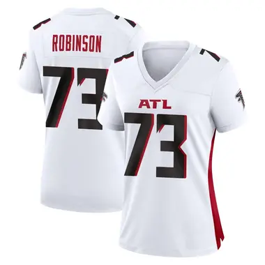 Layden Robinson Women's Game White Atlanta Falcons Jersey
