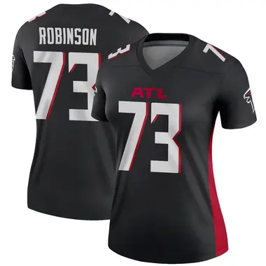 Layden Robinson Women's Legend Black Atlanta Falcons Jersey