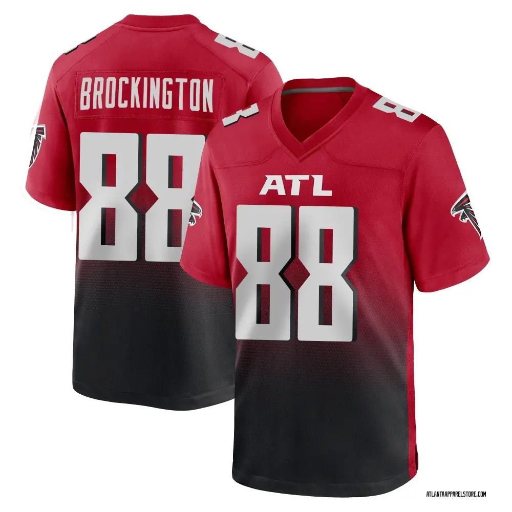 Le'Meke Brockington Men's Game Red Atlanta Falcons 2nd Alternate Jersey
