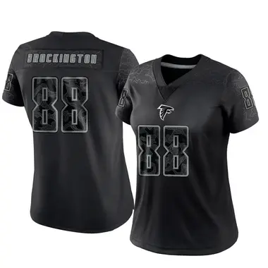 Le'Meke Brockington Women's Limited Black Atlanta Falcons Reflective Jersey