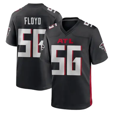Leonard Floyd Men's Game Black Atlanta Falcons Alternate Jersey