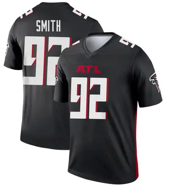 Maason Smith Men's Legend Black Atlanta Falcons Jersey