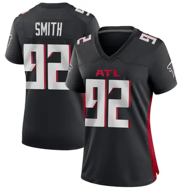 Maason Smith Women's Game Black Atlanta Falcons Alternate Jersey