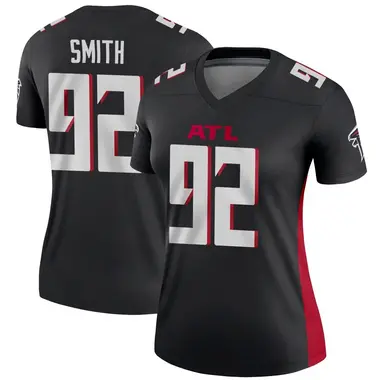 Maason Smith Women's Legend Black Atlanta Falcons Jersey