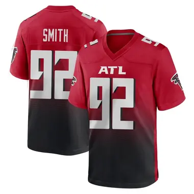 Maason Smith Youth Game Red Atlanta Falcons 2nd Alternate Jersey