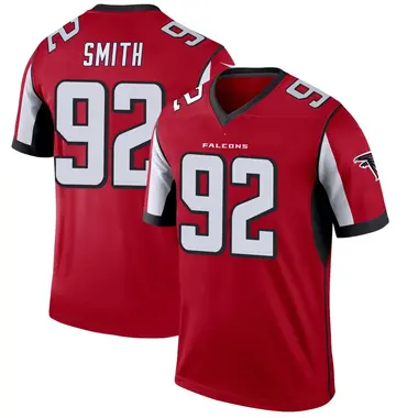 Maason Smith Youth Legend Red Atlanta Falcons Jersey