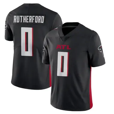 Malik Rutherford Men's Limited Black Atlanta Falcons Vapor Untouchable Jersey
