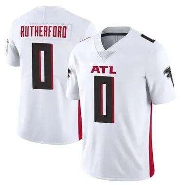 Malik Rutherford Men's Limited White Atlanta Falcons Vapor Untouchable Jersey