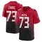 Matthew Cindric Men's Game Red Atlanta Falcons 2nd Alternate Jersey