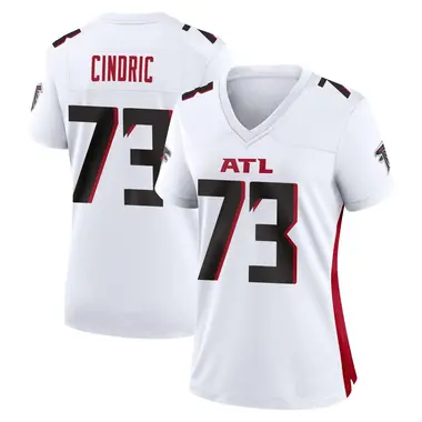 Matthew Cindric Women's Game White Atlanta Falcons Jersey