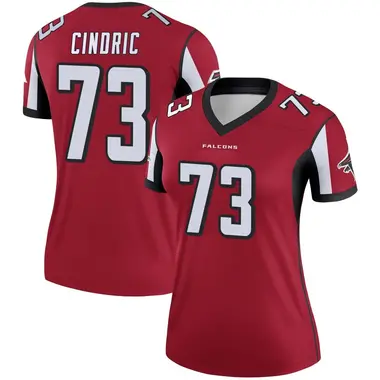 Matthew Cindric Women's Legend Red Atlanta Falcons Jersey