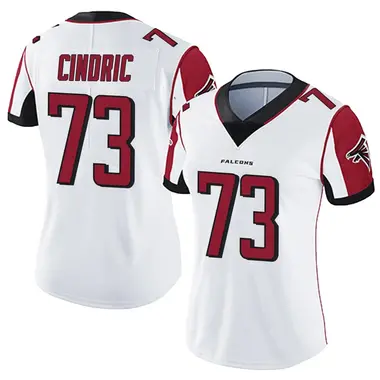 Matthew Cindric Women's Limited White Atlanta Falcons Vapor Untouchable Jersey