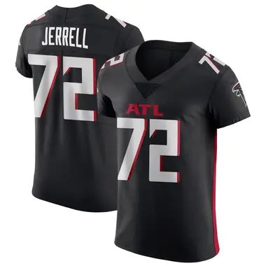 Michael Jerrell Men's Elite Black Atlanta Falcons Alternate Jersey