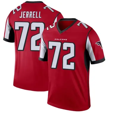 Michael Jerrell Men's Legend Red Atlanta Falcons Jersey