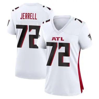 Michael Jerrell Women's Game White Atlanta Falcons Jersey
