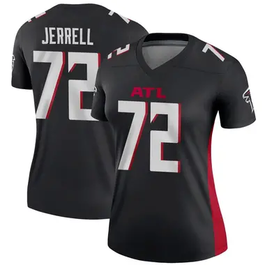 Michael Jerrell Women's Legend Black Atlanta Falcons Jersey