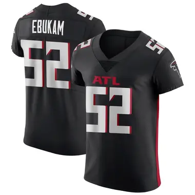 Samson Ebukam Men's Elite Black Atlanta Falcons Alternate Jersey
