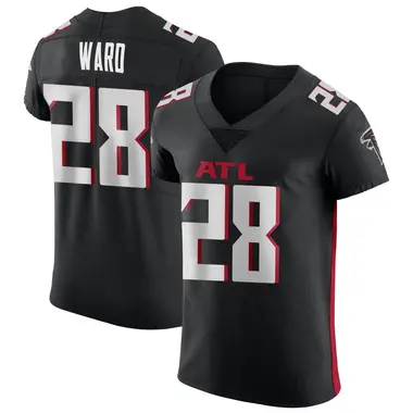 Terron Ward Men's Elite Black Atlanta Falcons Alternate Jersey
