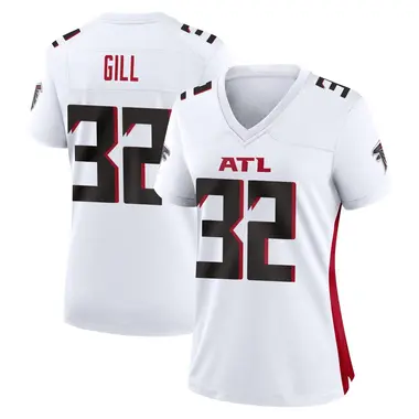 Trenton Gill Women's Game White Atlanta Falcons Jersey