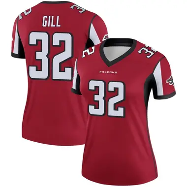 Trenton Gill Women's Legend Red Atlanta Falcons Jersey