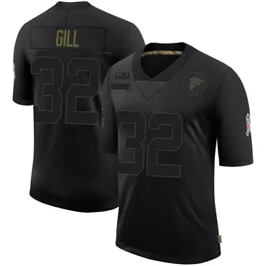 Trenton Gill Youth Limited Black Atlanta Falcons 2020 Salute To Service Jersey