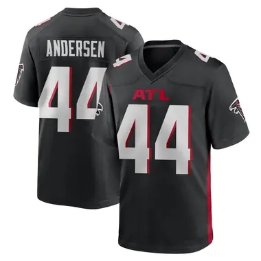 Troy Andersen Men's Game Black Atlanta Falcons Alternate Jersey