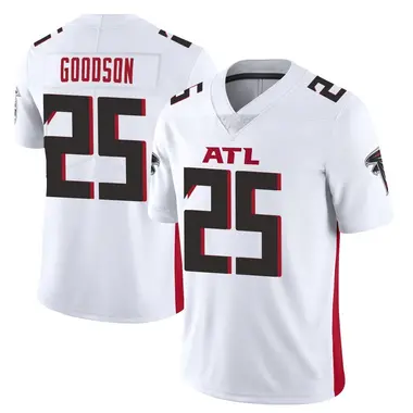 Tyler Goodson Men's Limited White Atlanta Falcons Vapor Untouchable Jersey