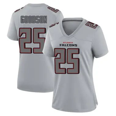 Tyler Goodson Women's Game Gray Atlanta Falcons Atmosphere Fashion Jersey