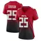 Tyler Goodson Women's Game Red Atlanta Falcons 2nd Alternate Jersey