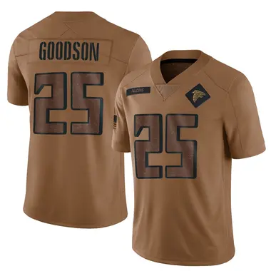 Tyler Goodson Youth Limited Brown Atlanta Falcons 2023 Salute To Service Jersey