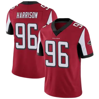Zach Harrison Men's Limited Red Atlanta Falcons Team Color Vapor Untouchable Jersey