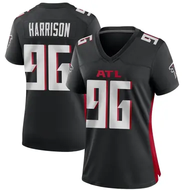 Zach Harrison Women's Game Black Atlanta Falcons Alternate Jersey