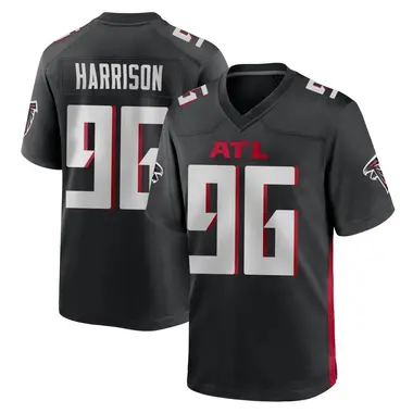 Zach Harrison Youth Game Black Atlanta Falcons Alternate Jersey
